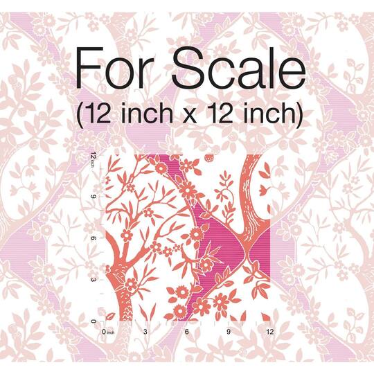 RoomMates Tree & Vine Ogee Peel & Stick Wallpaper